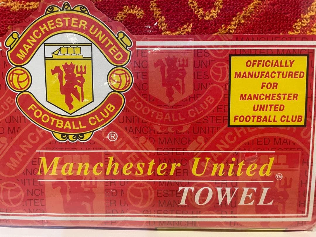 マンチェスターユナイテッド現地限定タオル（未開封）
