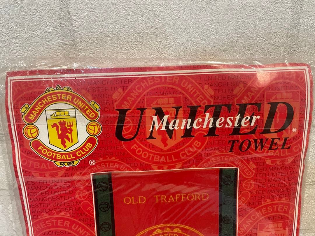 マンチェスターユナイテッド現地限定タオル（未開封）