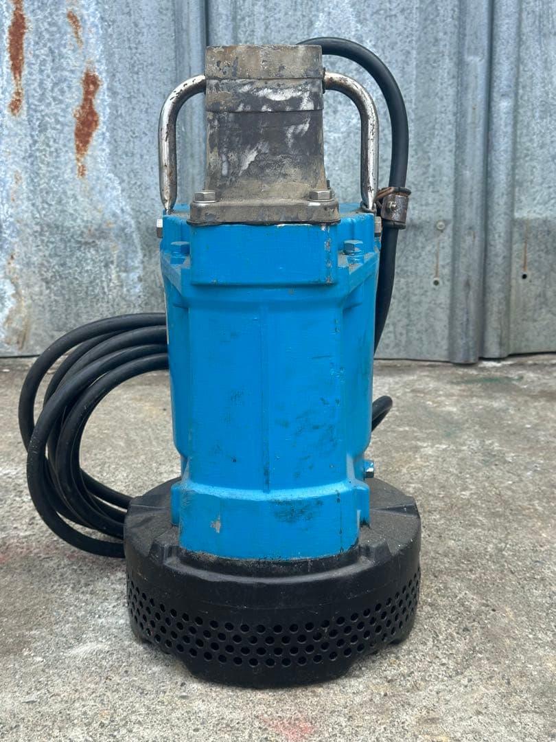 3.ツルミ　排水用水中ポンプKTV3-55 三相　200V 60Hz 5.5kW