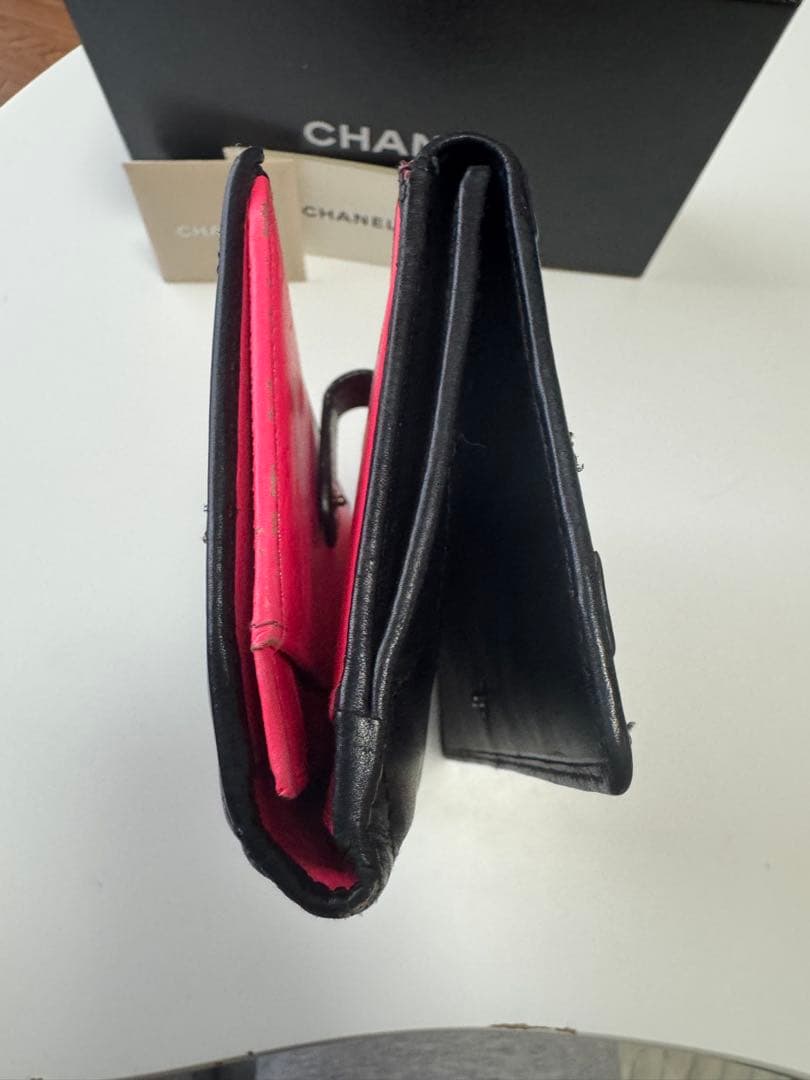 CHANEL カンボンライン長財布