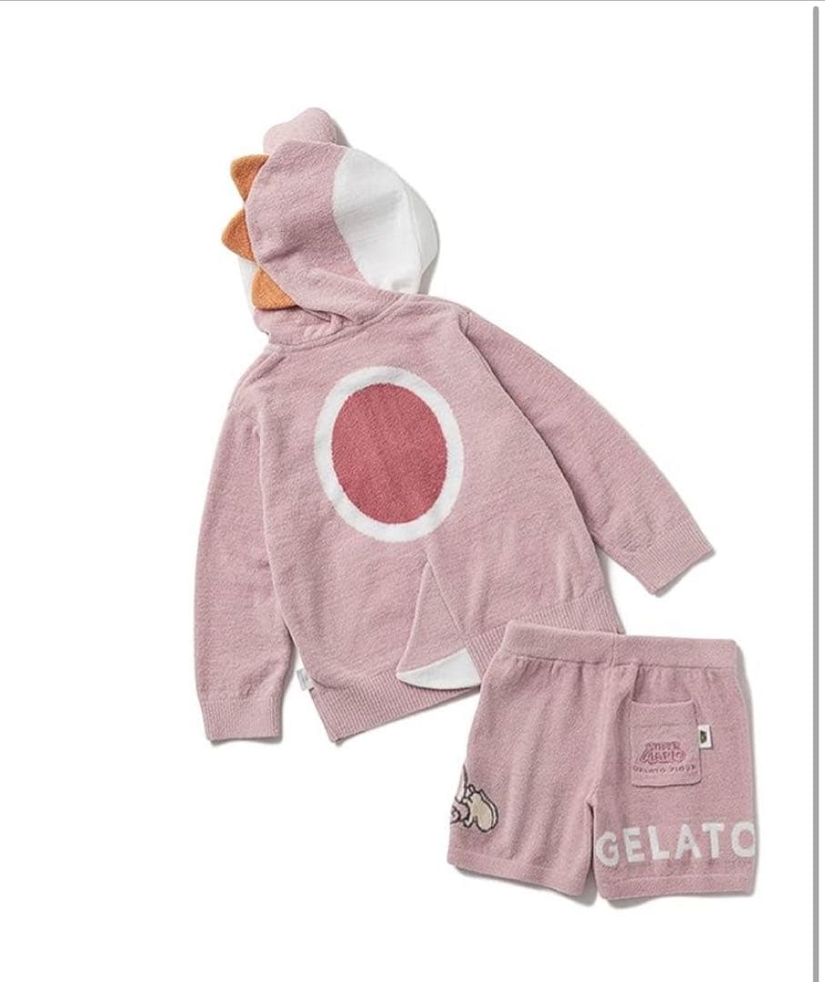 ジェラートピケ ヨッシー セットアップ キッズS110〜120 - メルカリ