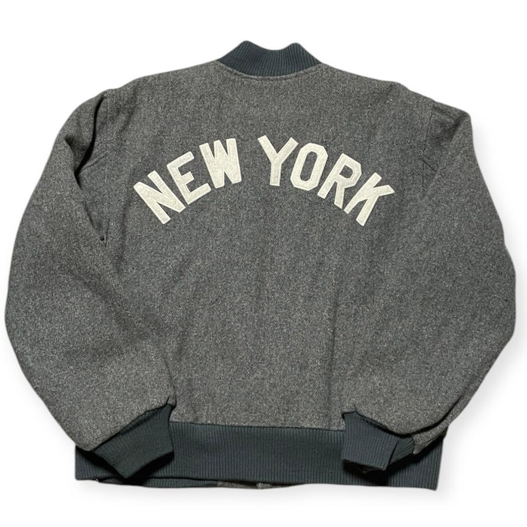 送料込　ビンテージ古着　アメリカ製 BUTWINニューヨークヤンキーススタジャン