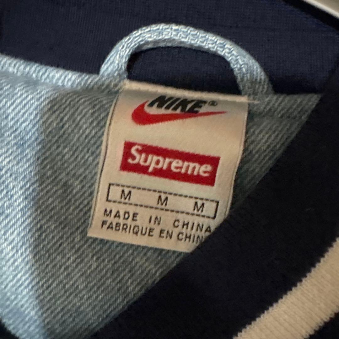 Supreme NBA刺繍スタジャン デニム　Mサイズ