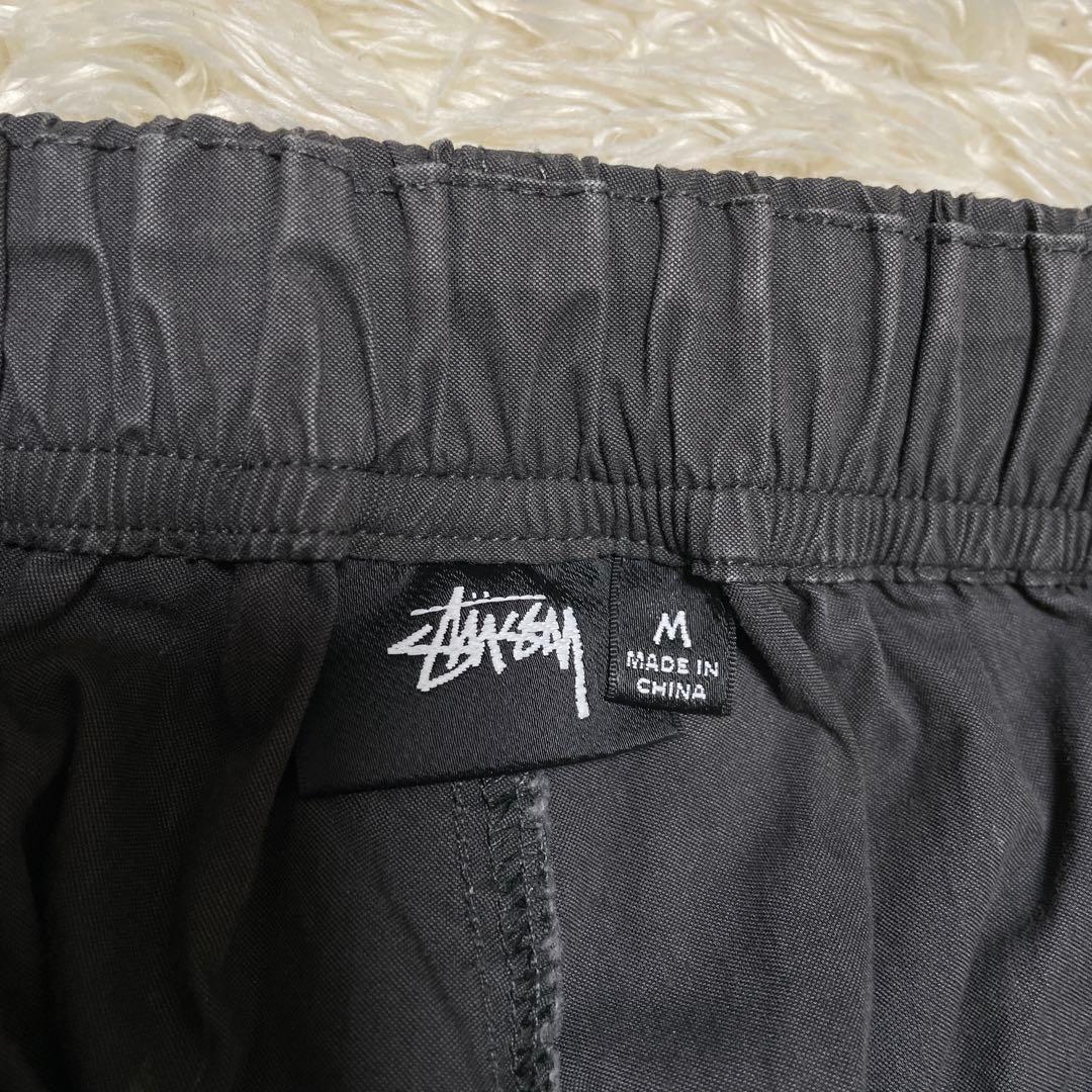 パンツ STUSSY NYCO OVER TROUSERS Washed BLACK