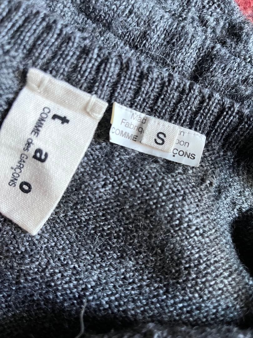 tao COMMEdesGARCONS ウールサロペット グレー S