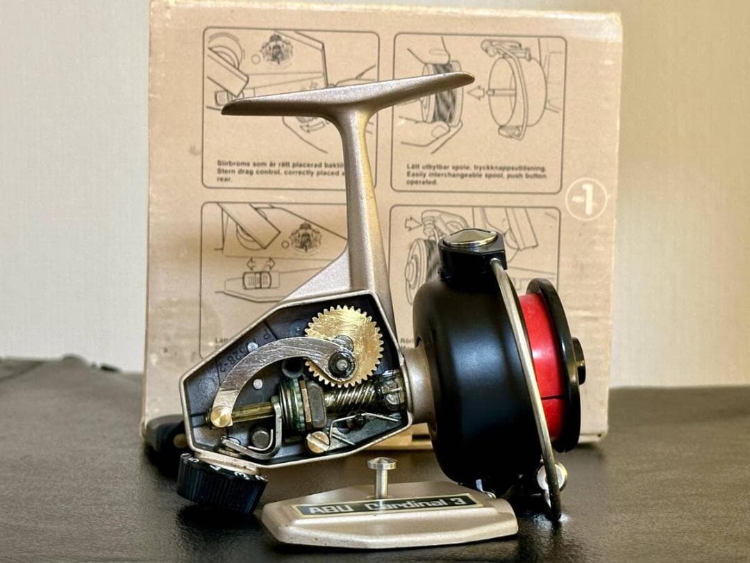 幻 ABU カーディナル Cardinal 3 セカンドモデル 銀枠 シャンパン