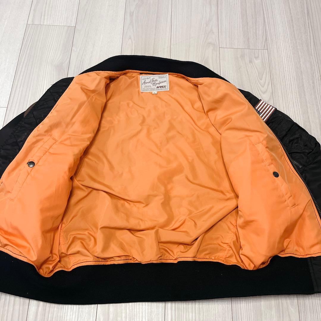 AVIREX 452nd U.S. Air Force イーグル刺繍 MA-1