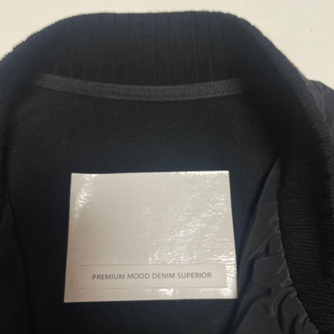 新年値下げ イタリア製 PMDS MA-1ジャケット ブラック - ジャケット