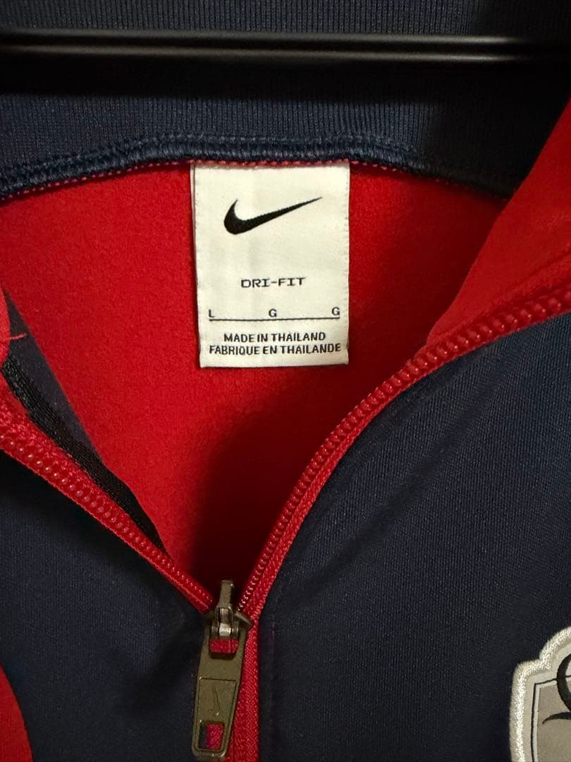 鹿島アントラーズ ジャケット Lサイズ レッド/ネイビー