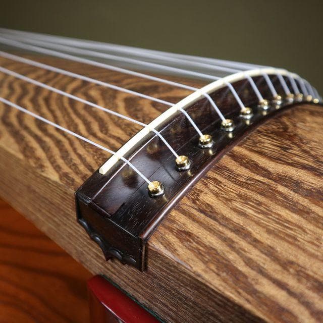 最高級箏 お琴 くり甲 紅木玉縁 子持綾杉 - メルカリ