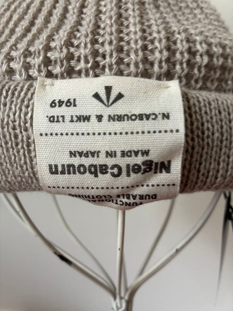 ゆ*ん様 NIGEL CABOURN リネン ニットキャップ ベストセラー