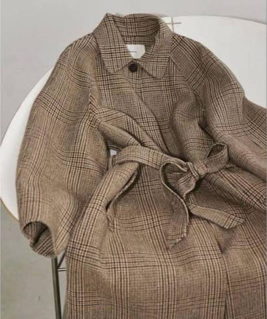 最終値下げ⭐️TODAYFUL トゥデイフル ステンカラーチェックコート