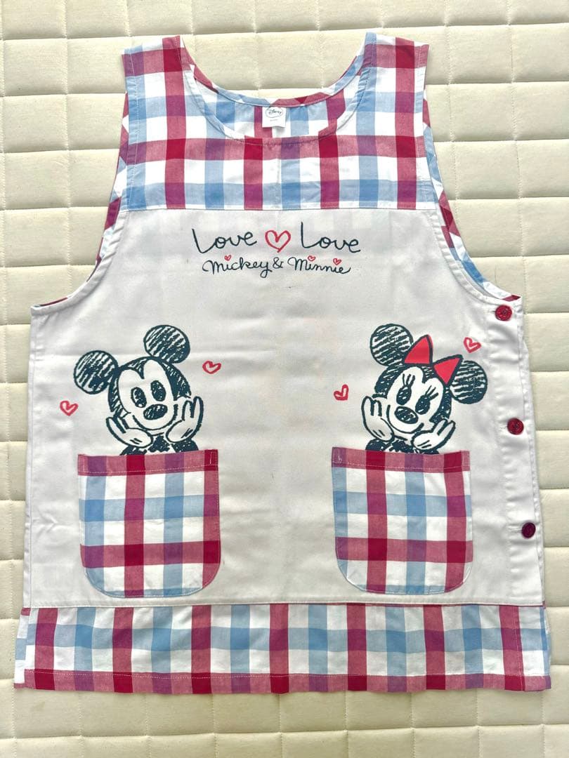 エプロン/ディズニー/ミッキー/ミニー/保育士エプロン - メルカリ