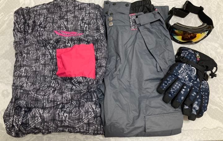 スノボウェア ショップ 上下 ゴーグル グローブ 4点セット