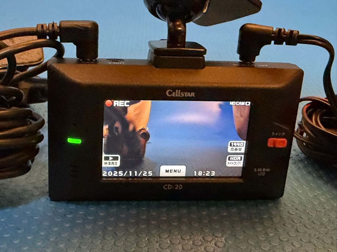 セルスター CD-20 ドライブレコーダー 前後2カメラ セルスター