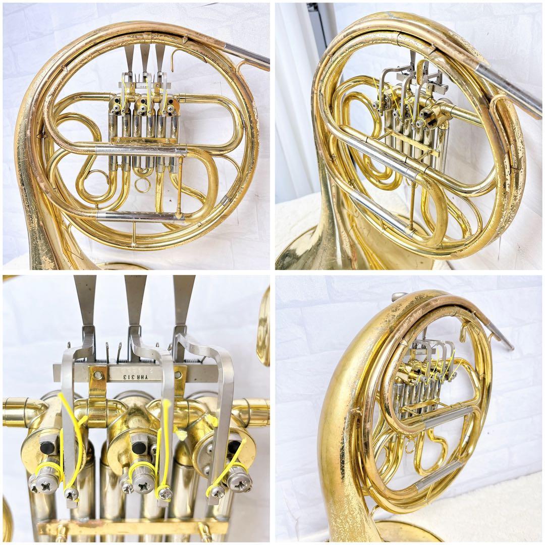 YAMAHA ヤマハ YHR-313 フレンチホルン マウスピース付き