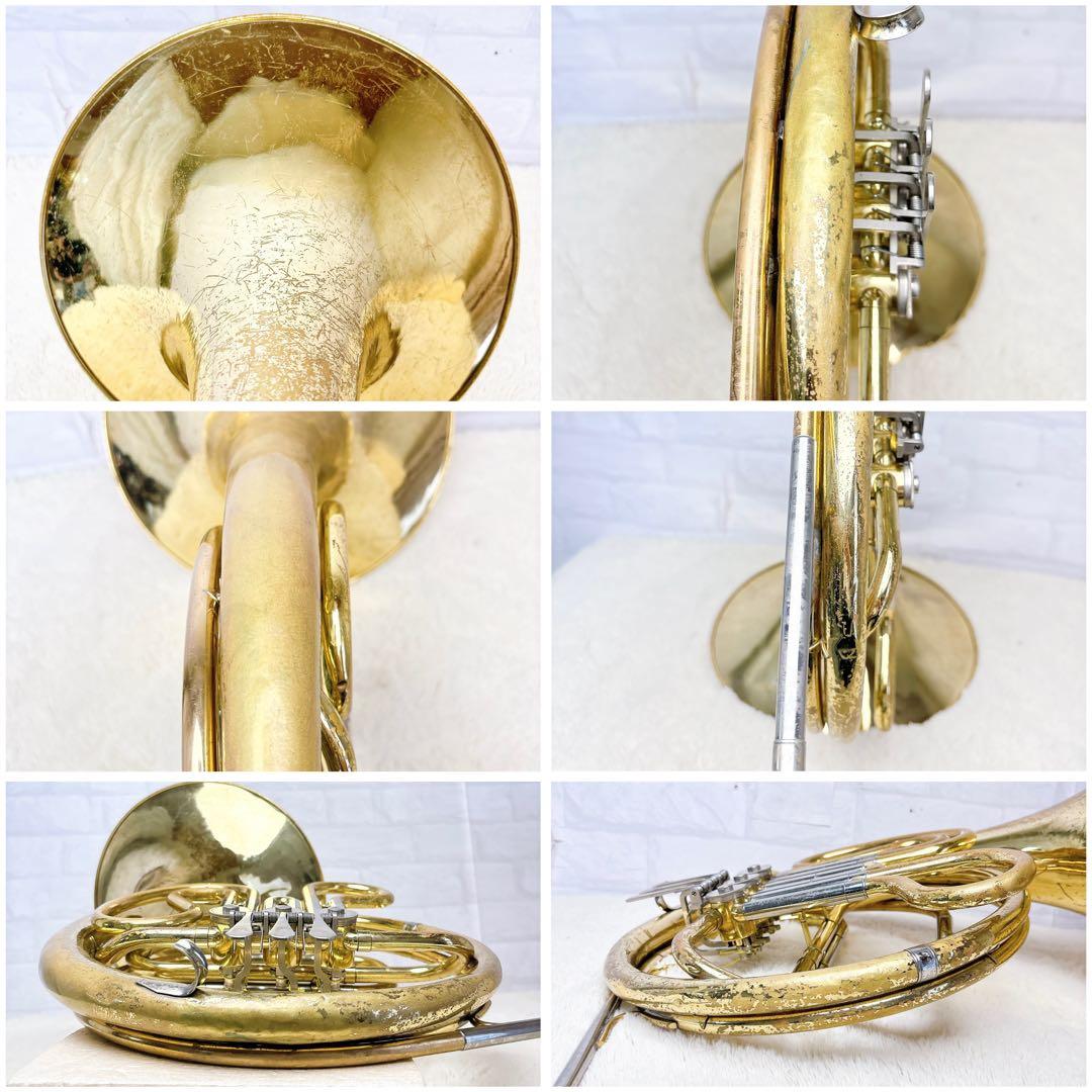 YAMAHA ヤマハ YHR-313 フレンチホルン マウスピース付き