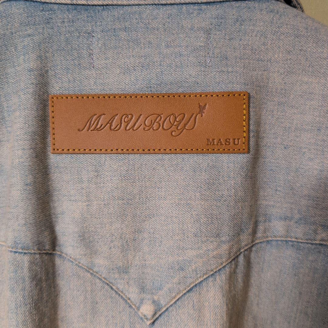 トップス MASU \"MASUBOYS\" WESTERN SHIRT OVER DYE