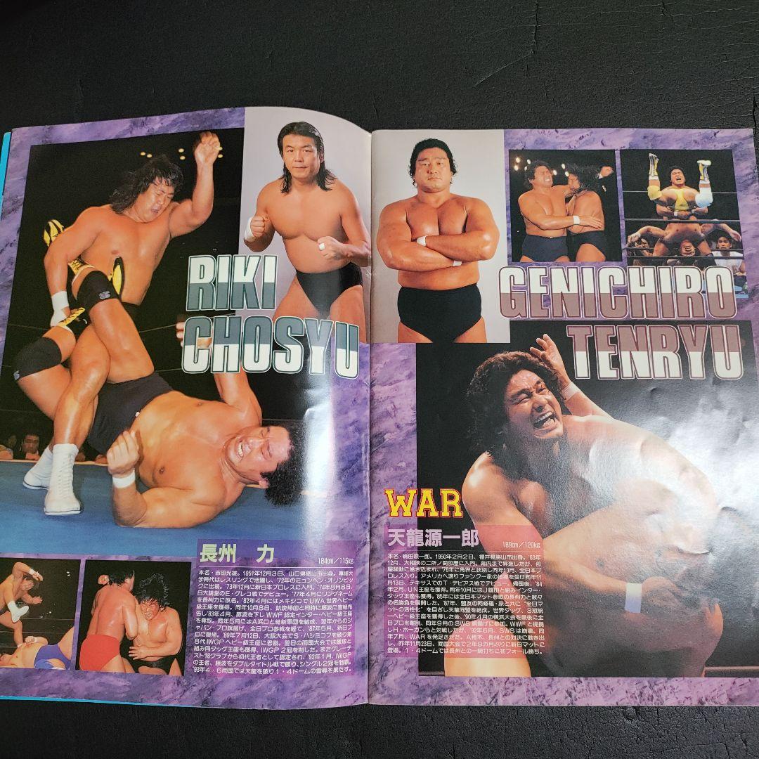 新日本プロレスパンフレット1993年5月3日福岡ドーム大会レスリング