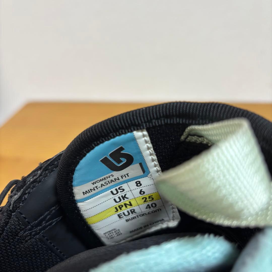 BURTON MintAsianfit 25cm スノーボードブーツ　レディース