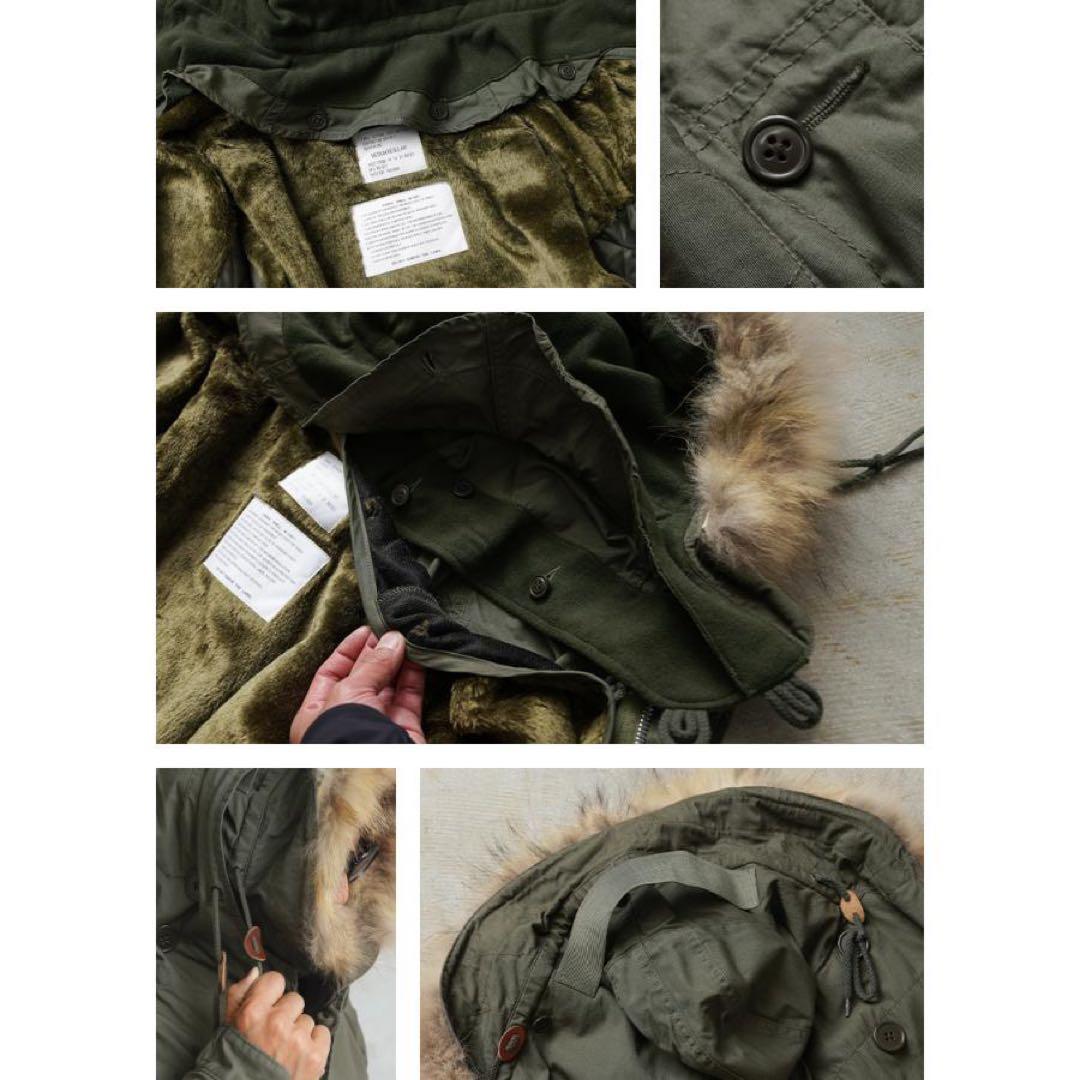 HOUSTON ヒューストン WAIPER M-51 モッズコートフード