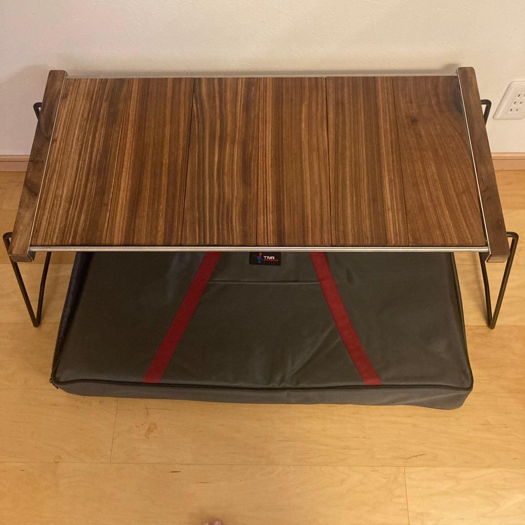 igtアウトドアテーブル 木目調