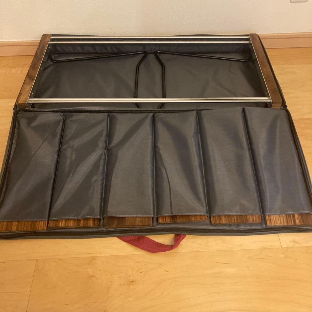 igtアウトドアテーブル 木目調