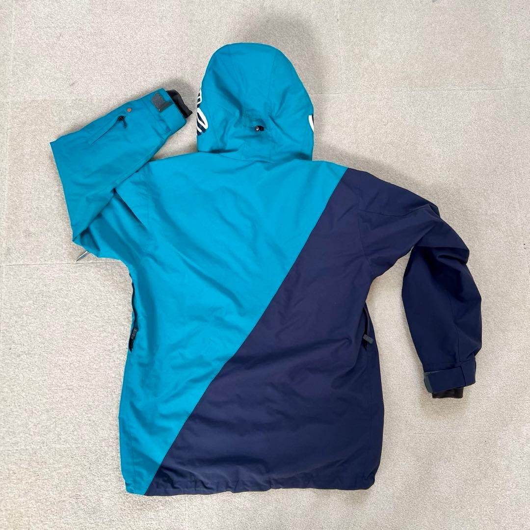スノーボードジャケット ウェア メンズ 青 紺 バイカラー BlueBlood