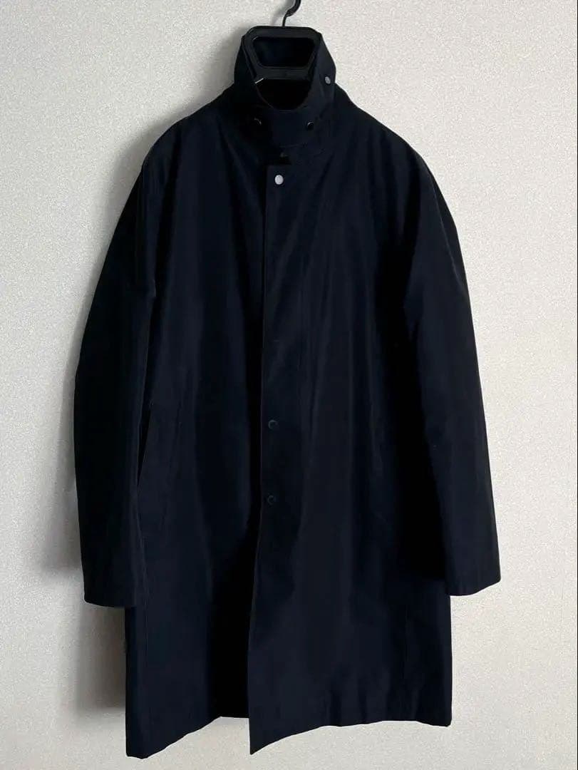 【現行タグ】ユナイテッドアローズ ステンカラーコート L ネイビー ライナー