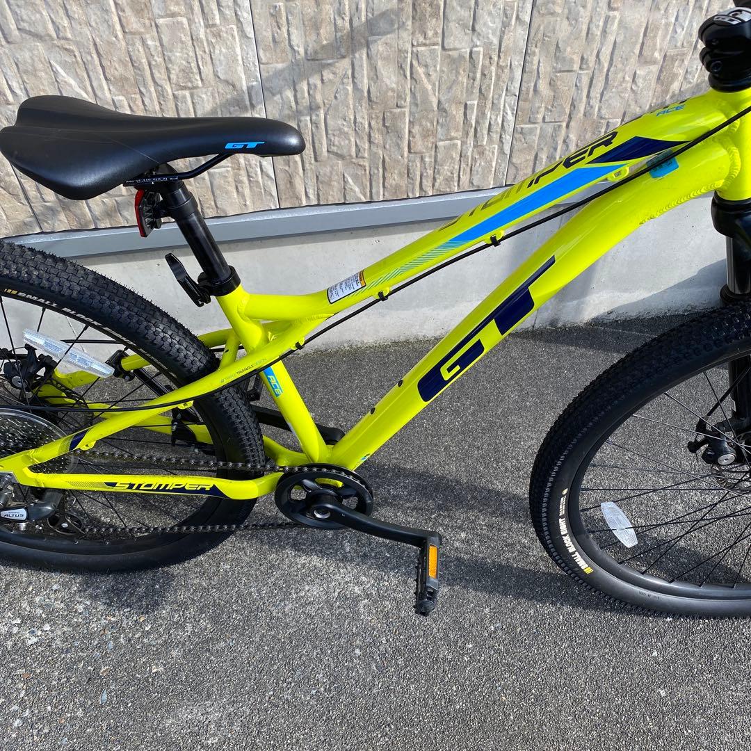 河津 聖駒さま専用 GT STOMPER ACE26 イエロー　マウンテンバイク