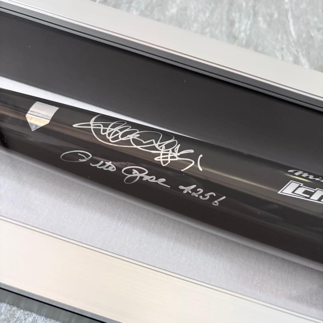 ピート・ローズ サイン入りバットMizuno イチロー メジャー
