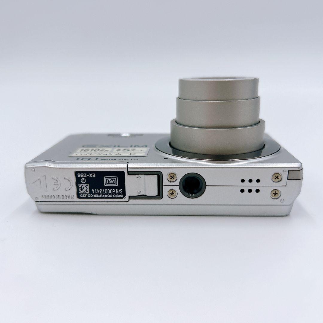 CASIO EX-ZS6 シルバー デジタルカメラ 動作確認済 【内蔵メモリ】