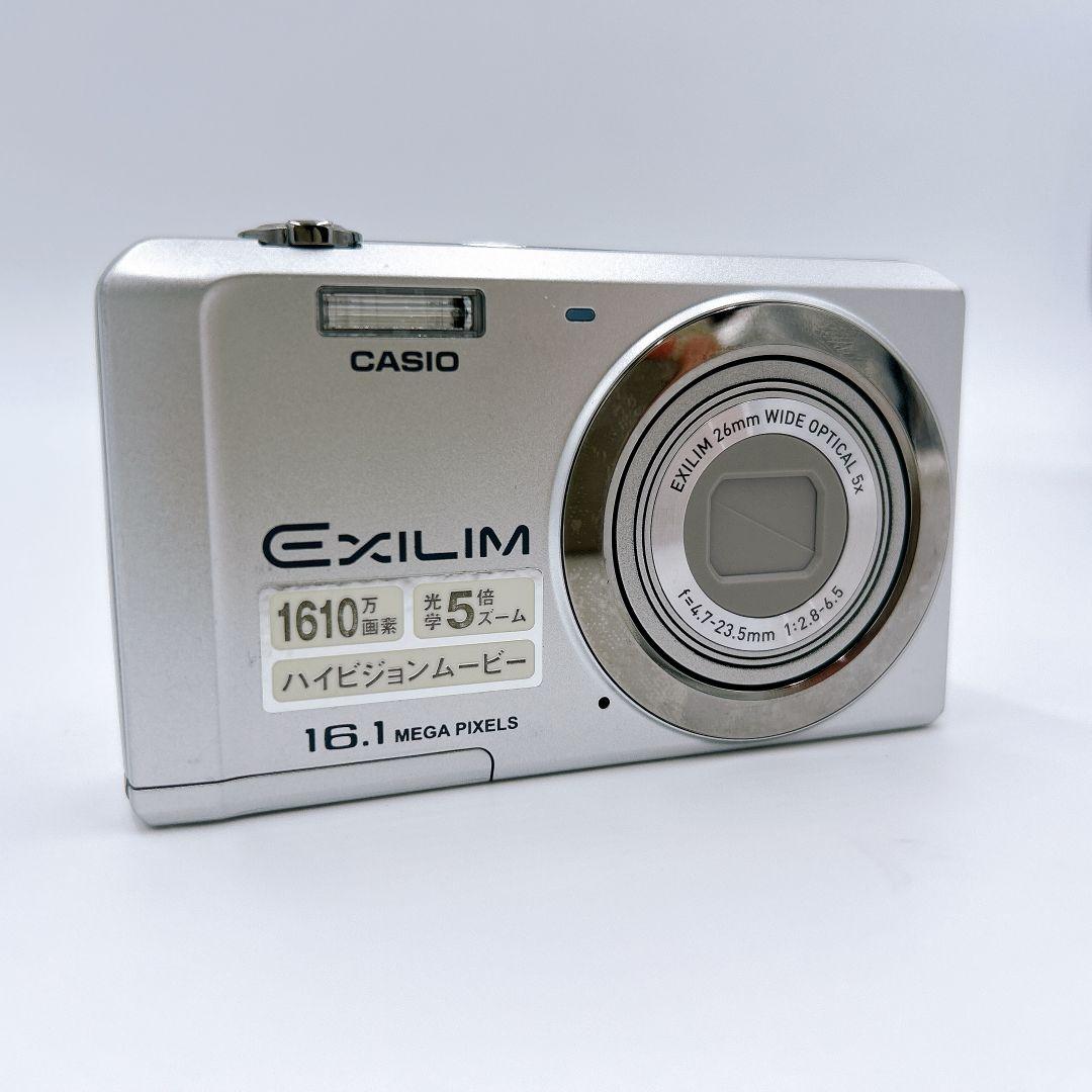 CASIO EX-ZS6 シルバー デジタルカメラ 動作確認済 【内蔵メモリ】