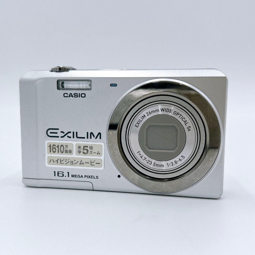 CASIO EX-ZS6 シルバー デジタルカメラ 動作確認済 【内蔵メモリ】