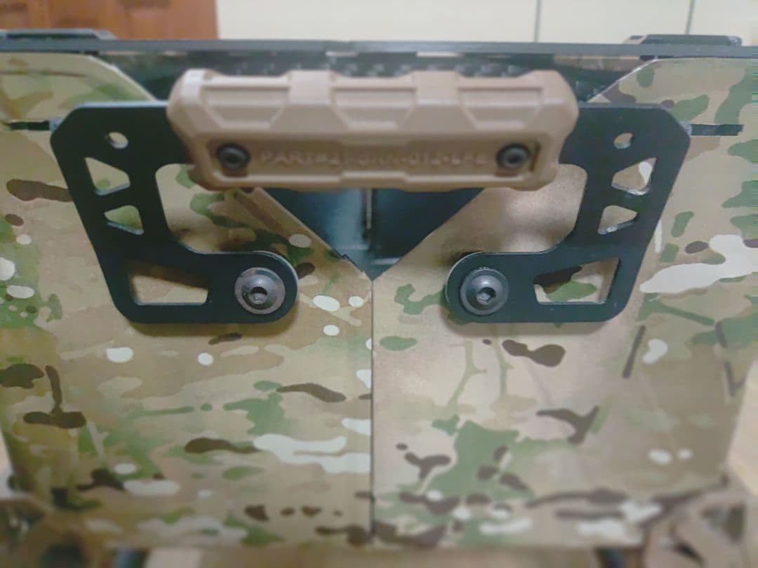 スノーピーク シェルフコンテナ25 カスタム マルチカム クラックトップ