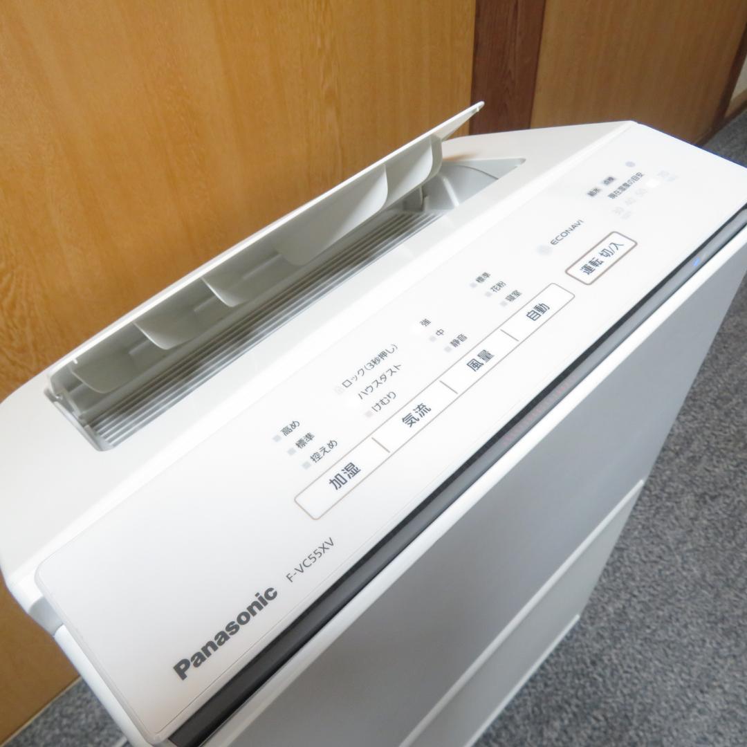 動作良好　Panasonic 加湿 空気清浄機 F-VC55XV