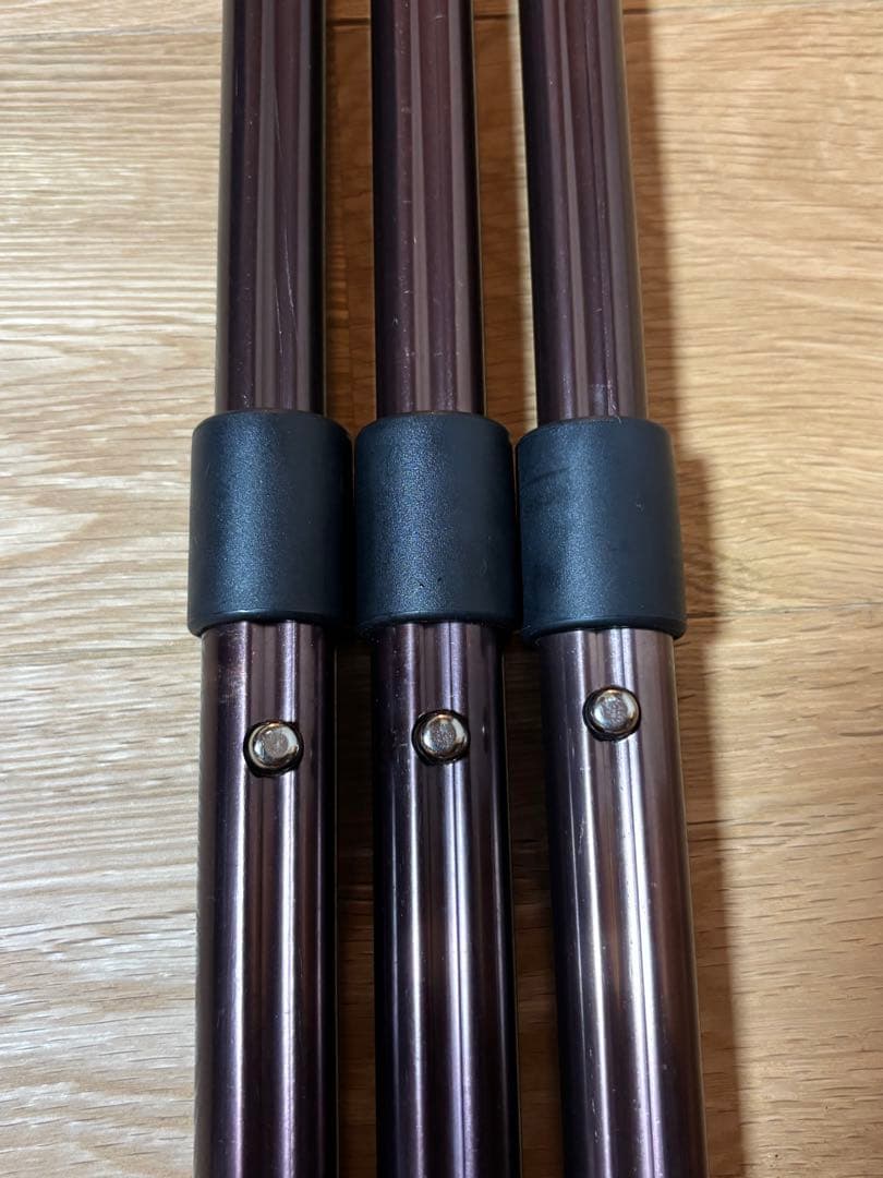 OGAWA TENT アルミテントポール ブラウン　3本セット