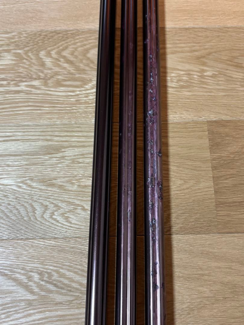 OGAWA TENT アルミテントポール ブラウン　3本セット