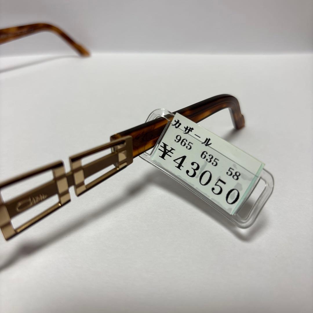 CAZAL カザール 965 635 58 正規眼鏡店取扱 サングラス 札付き - メルカリ