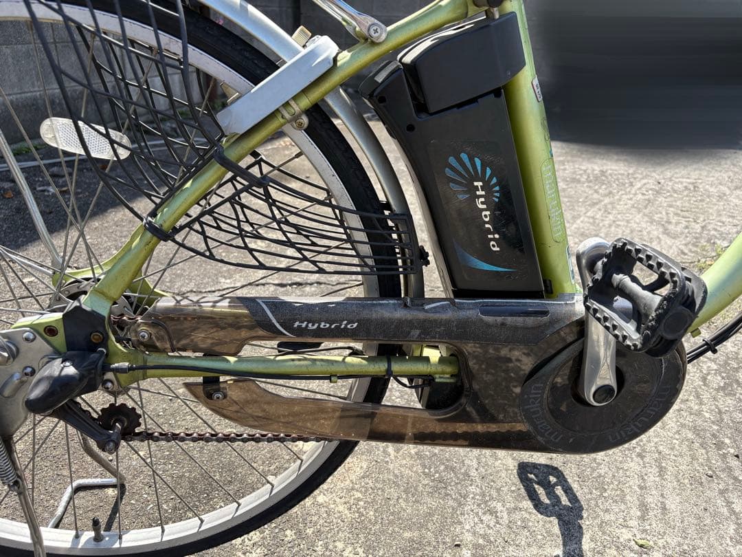 川*博様 引取り限定 マルキン 電動自転車 充電器/バッテリーあり※訳