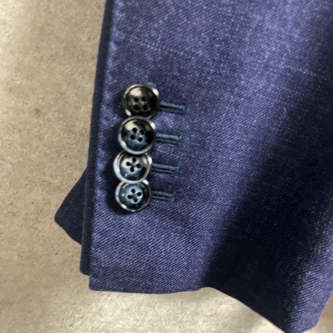 又*7様 BARBA ネイビー テーラードジャケット　46サイズ　バルバ