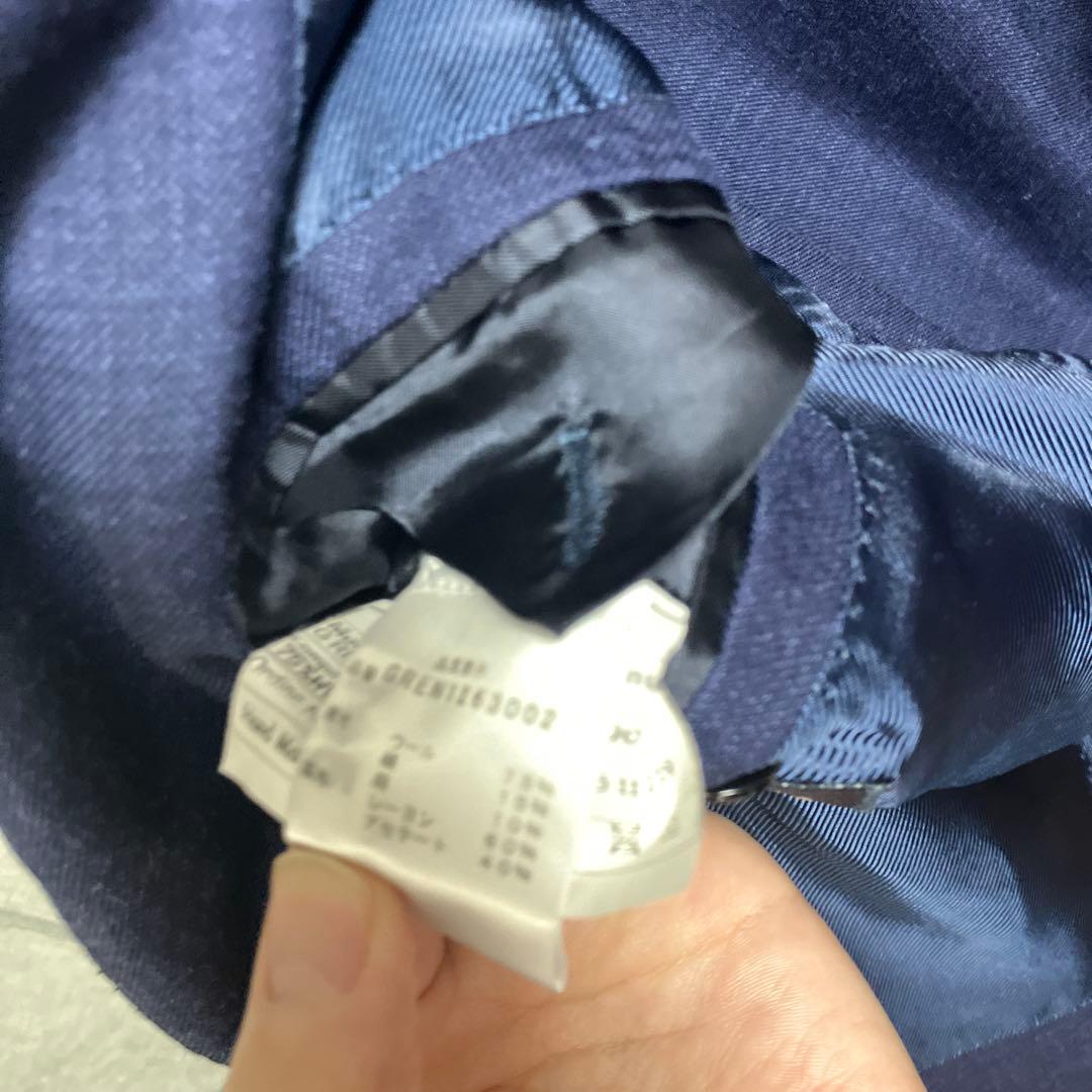 又*7様 BARBA ネイビー テーラードジャケット　46サイズ　バルバ