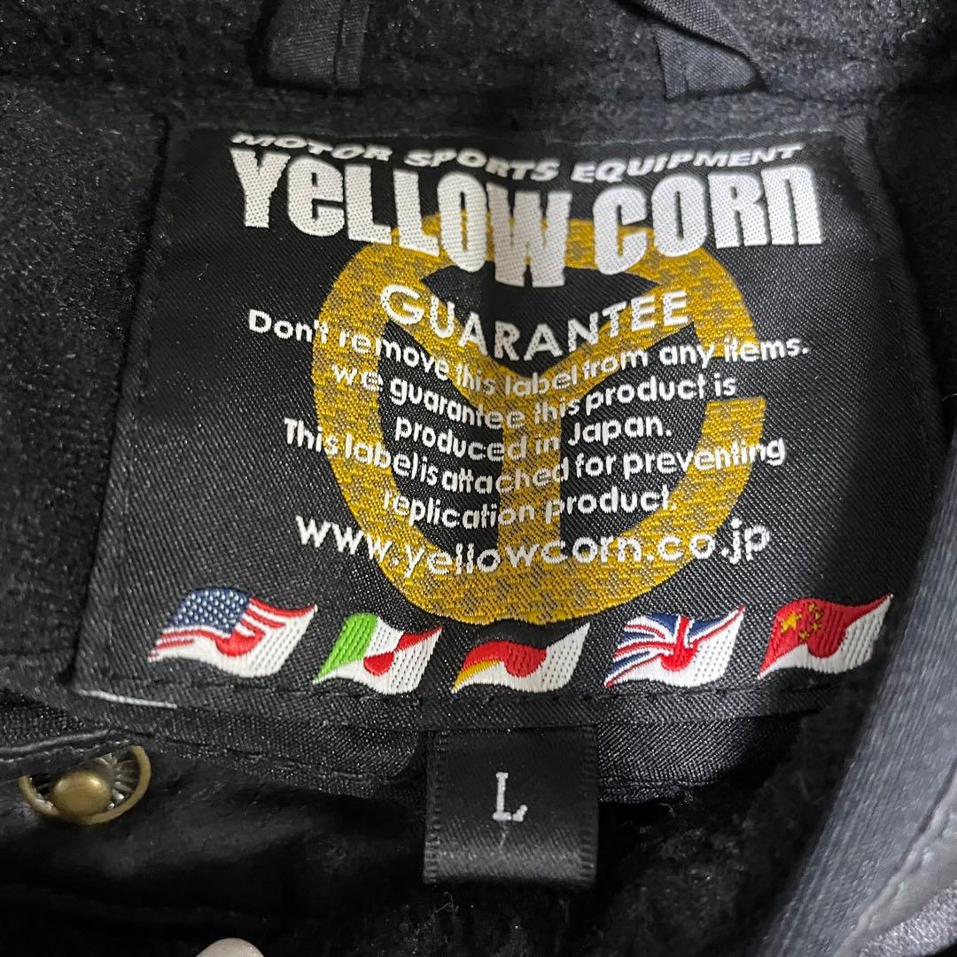 超希少✨YeLLOW CORN レザージャケット ベスト 3way バイカー　L