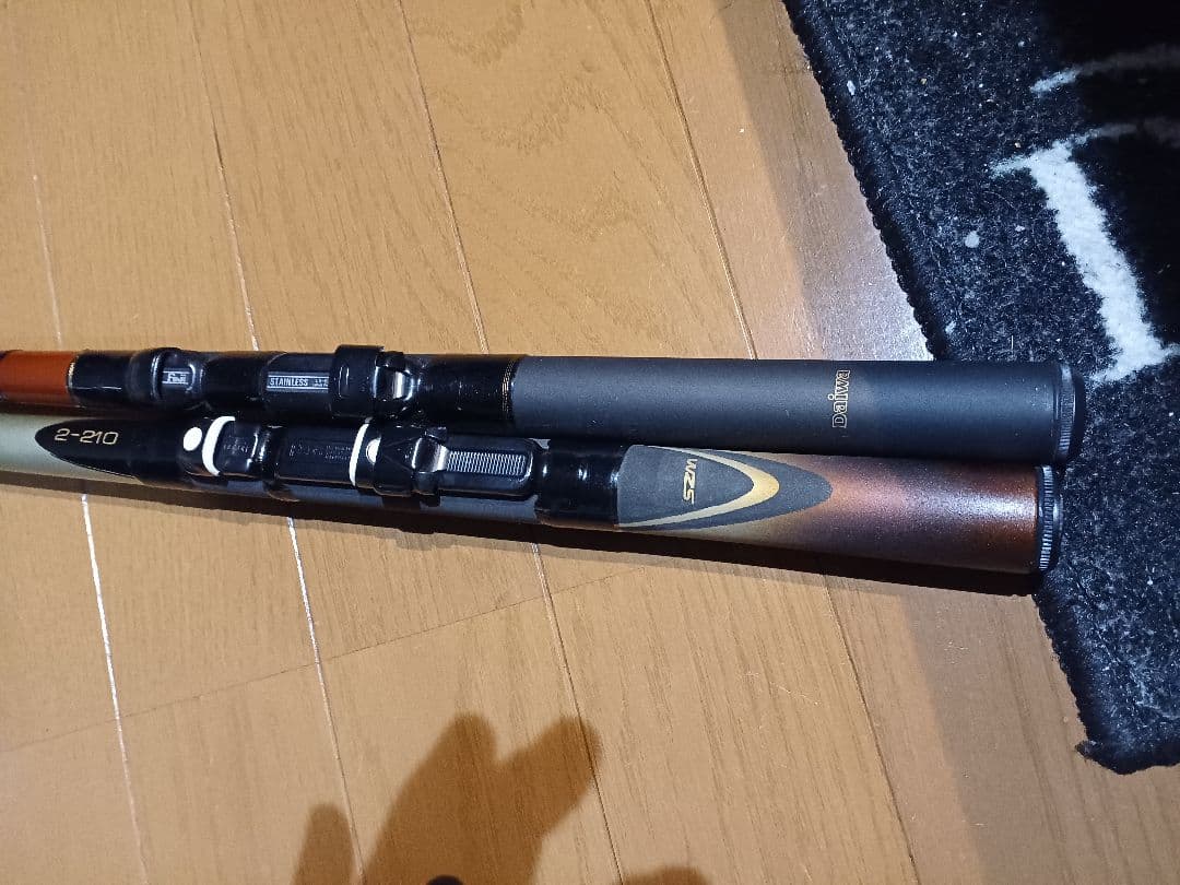 チヌ ダイワ等ヘチ竿2本セット