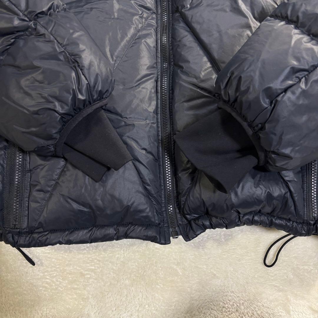 【美品】GU×UNDERCOVER コラボ パデットキルトブルゾン ブラック L