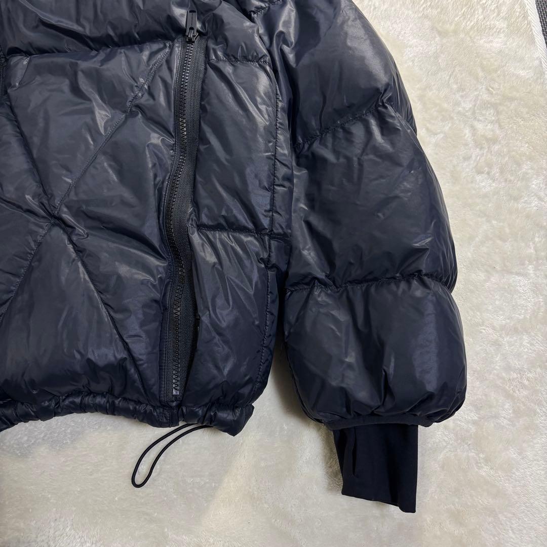 【美品】GU×UNDERCOVER コラボ パデットキルトブルゾン ブラック L