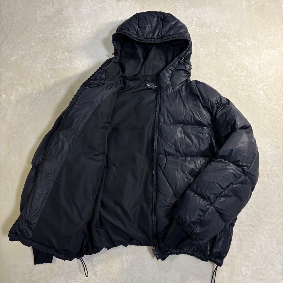 【美品】GU×UNDERCOVER コラボ パデットキルトブルゾン ブラック L