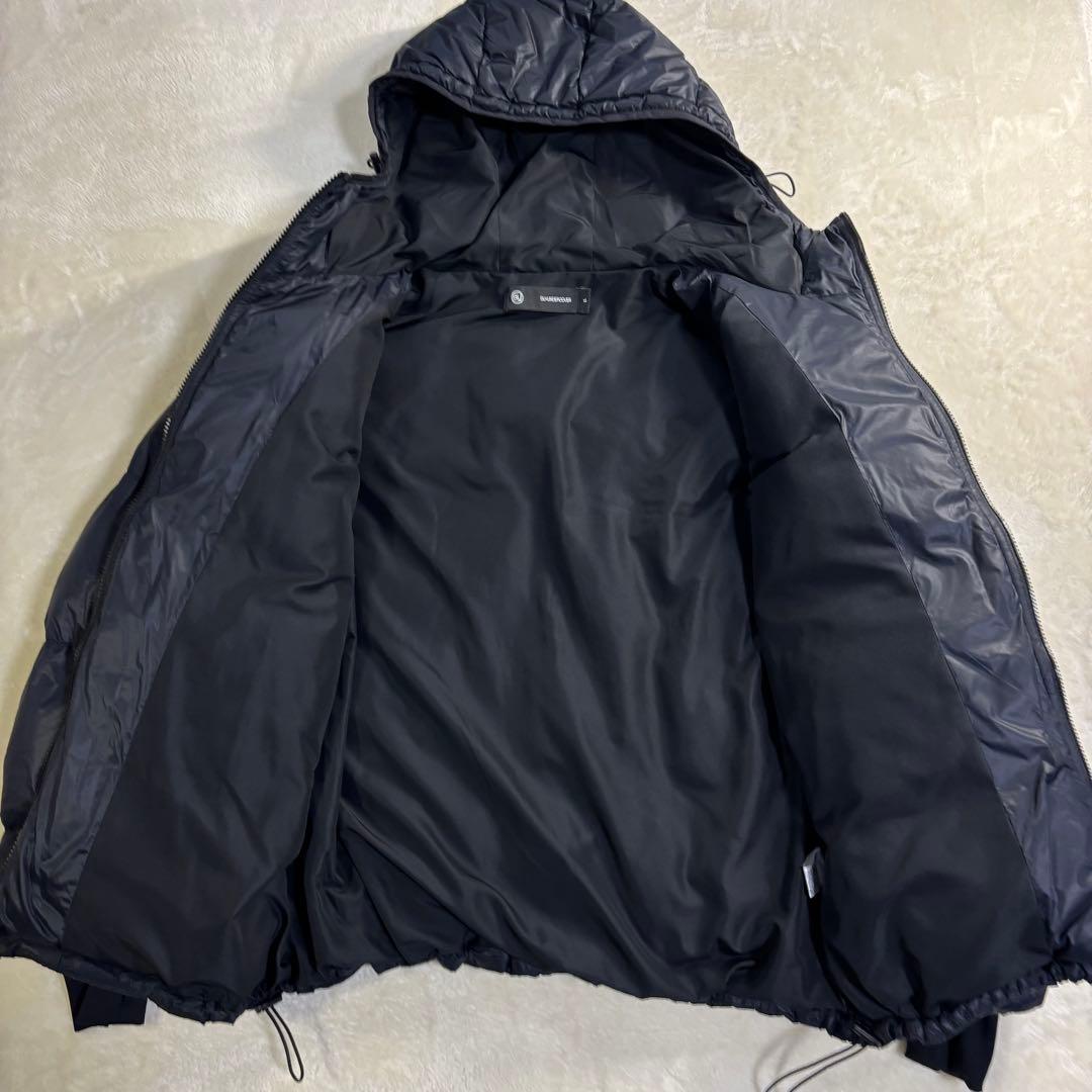 【美品】GU×UNDERCOVER コラボ パデットキルトブルゾン ブラック L
