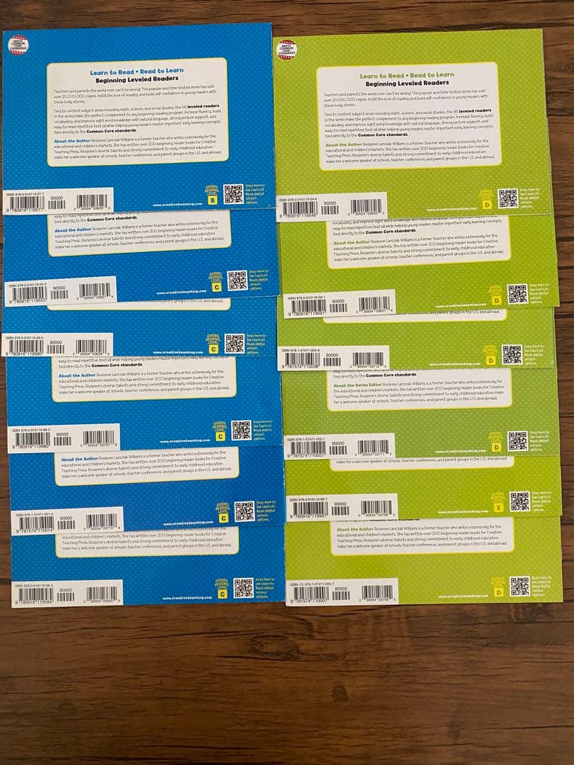 CTP レベル1-1 &2 英語絵本6冊×6セット