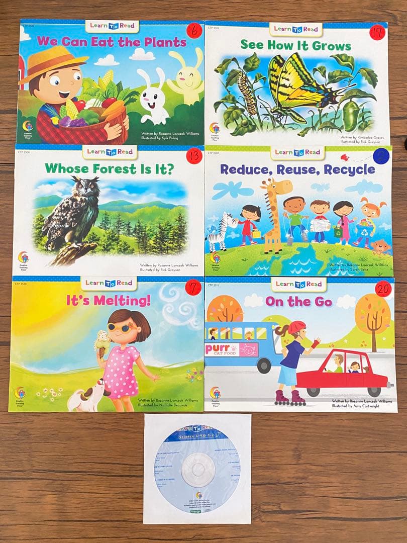 CTP レベル1-1 &2 英語絵本6冊×6セット